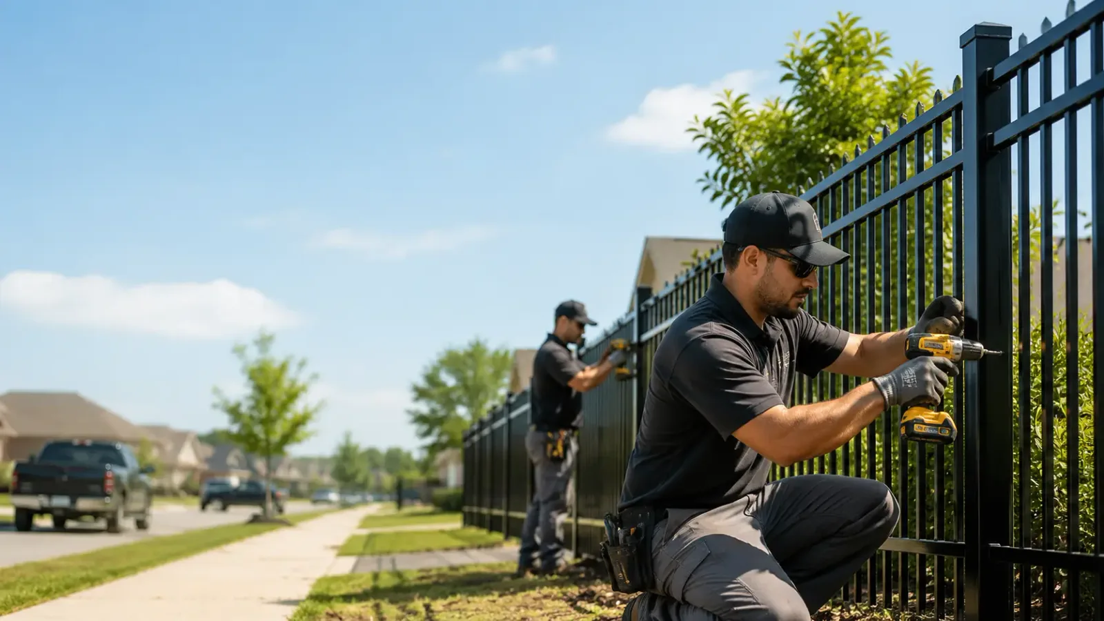 Metal Fence Installation in Hiram, OH